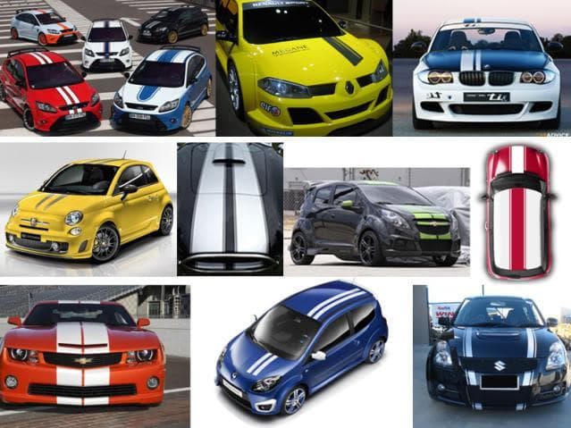 Franjas Auto Deportivo