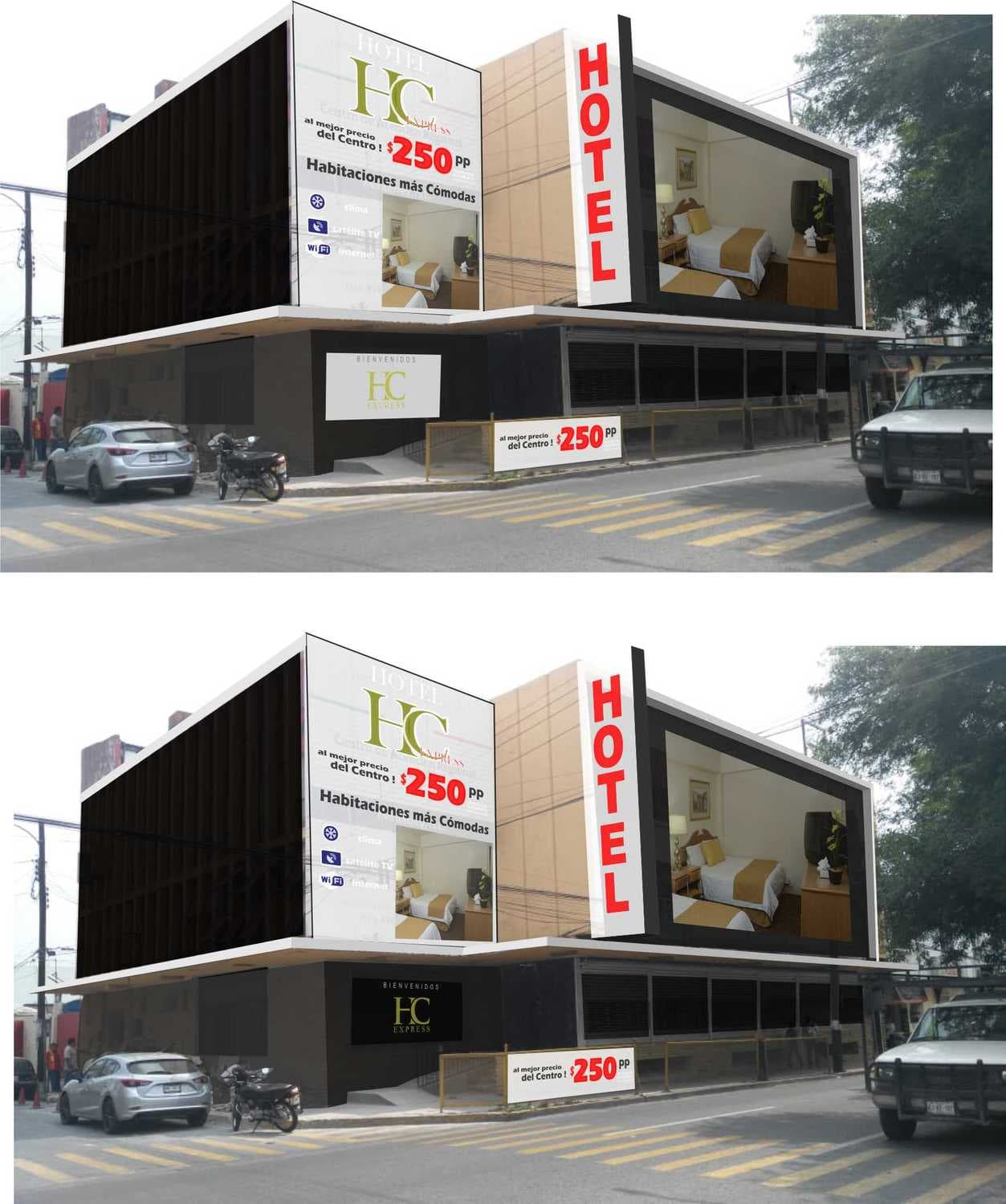 Lona Impresa a Color para Exterior