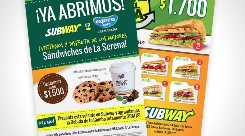 Volantes ½ carta a todo color